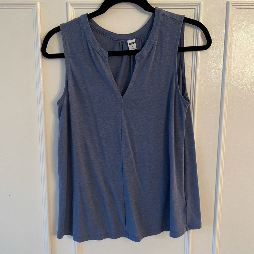 Old Navy Denim Blue Sleeveless Tank